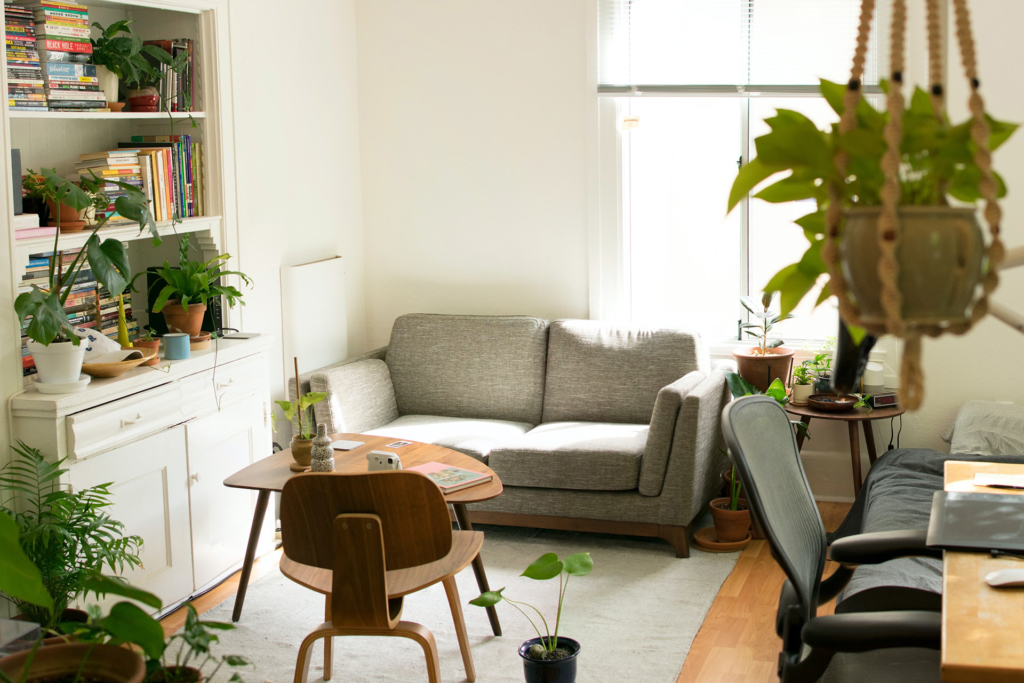 Image of a boho inspired apartment.