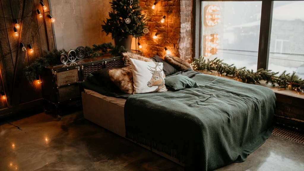 The interior image of a hard loft in Toronto, Ontario.