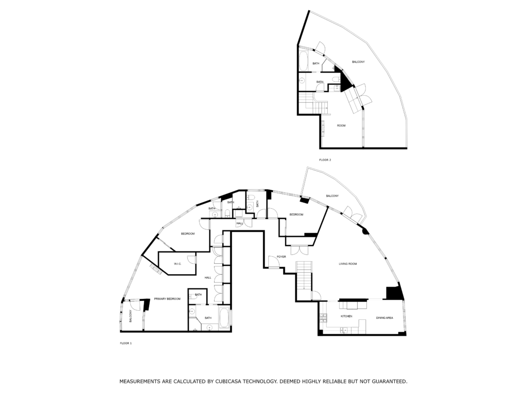 20 Blue Jays Way Penthouse 2 Floor Plans.
