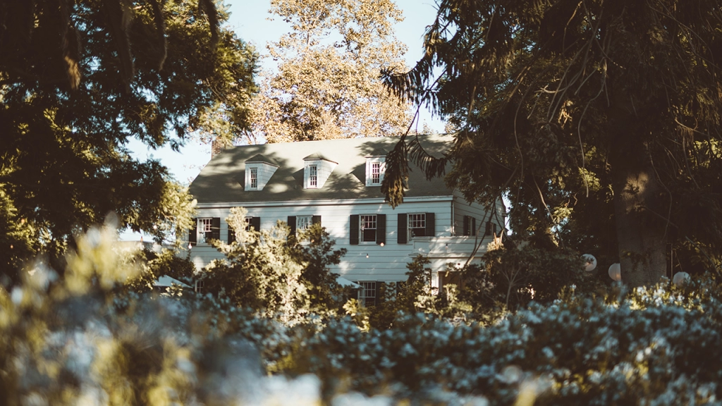An image of a house taken near the end of June, beginning of July when it is the best time to advertise your home for rent.