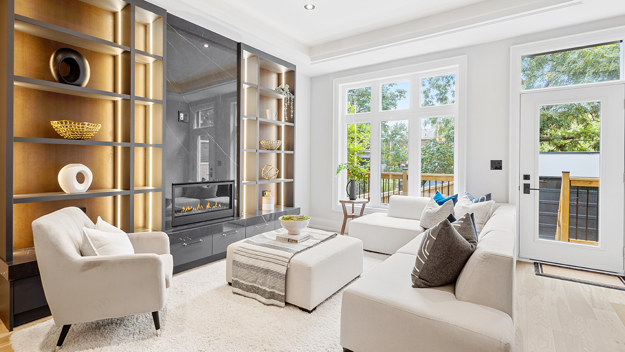 Interior of home. Professional real estate photography taken by Terracon Media