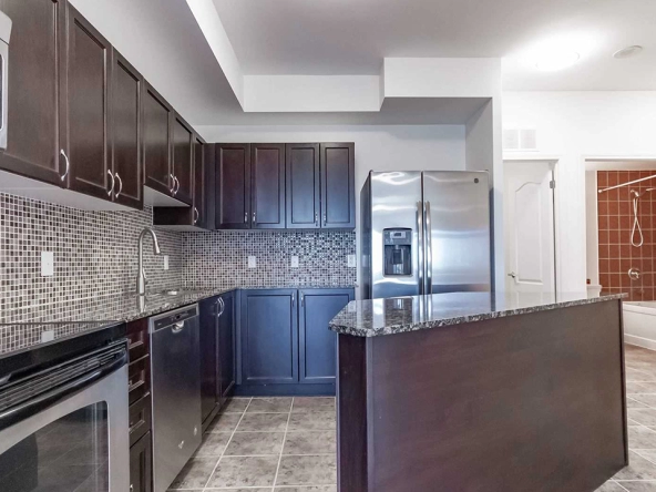The kitchen of 3865 Lake Shore Blvd West #303 - For Lease in Etobicoke.