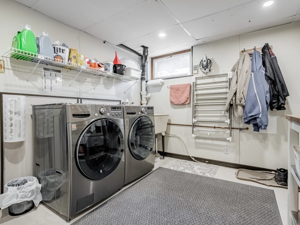 Laundry room image of 1510 Applewood Road located in Applewood of Mississauga. Listed by Marco Pedri - Broker with Shoreline Realty Corp., Brokerage.