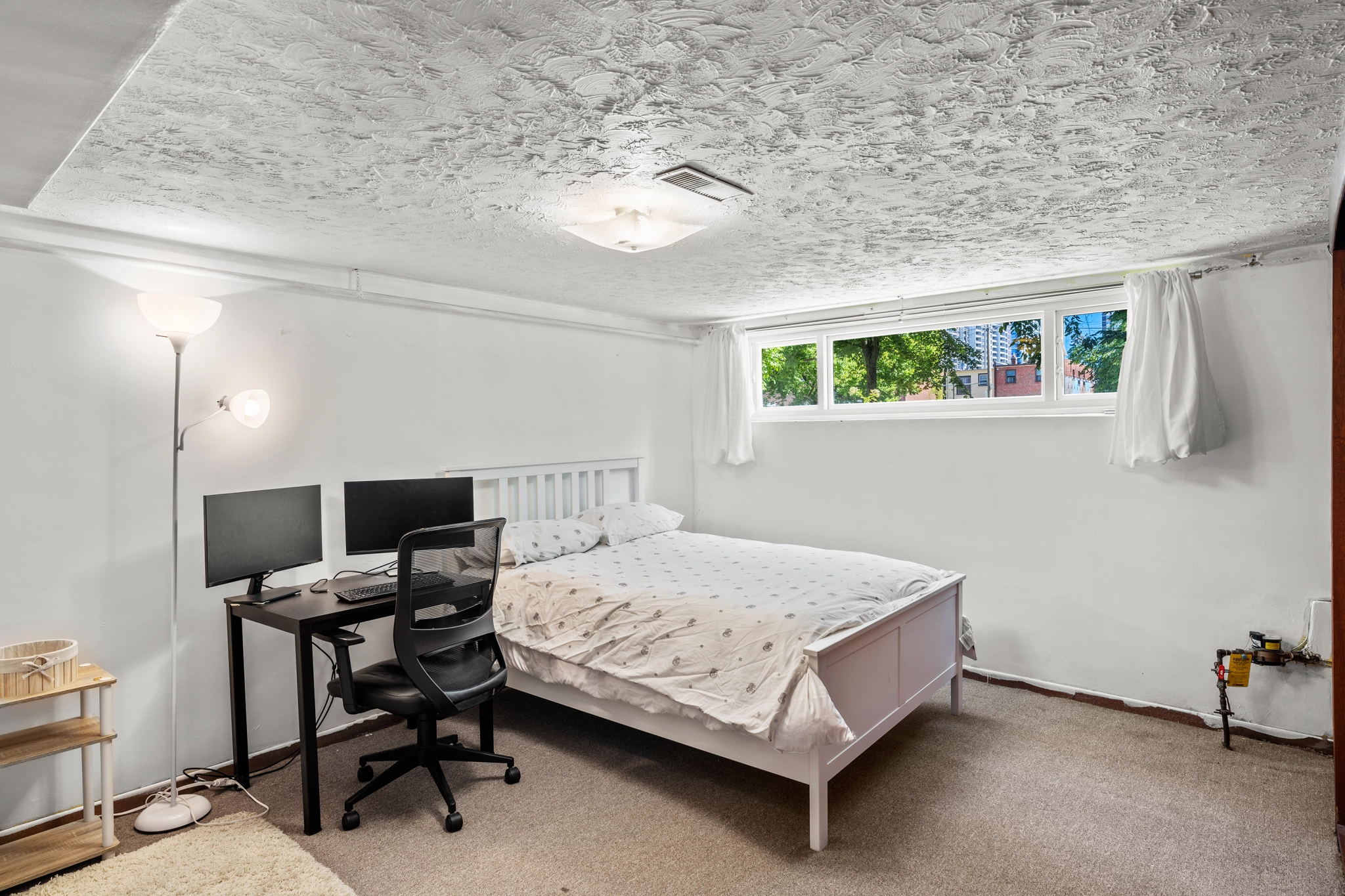 Basement bedroom of 17 Cabot Court located in Etobicoke.