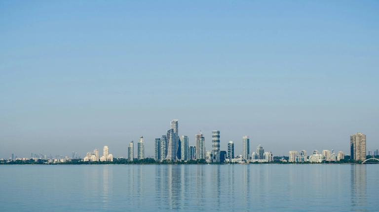 What it is like living in Etobicoke - an image of the Etobicoke waterfront.