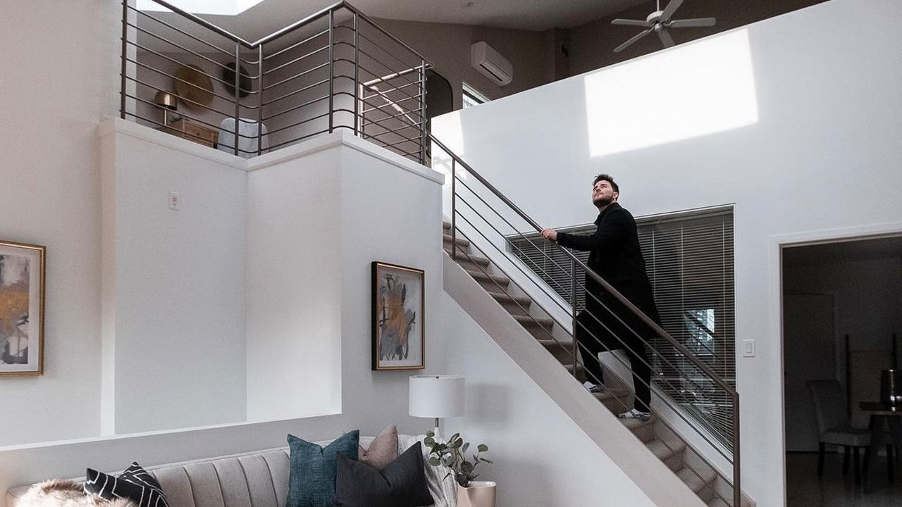 An image of Toronto real estate agent Marco Pedri in a Toronto Loft.
